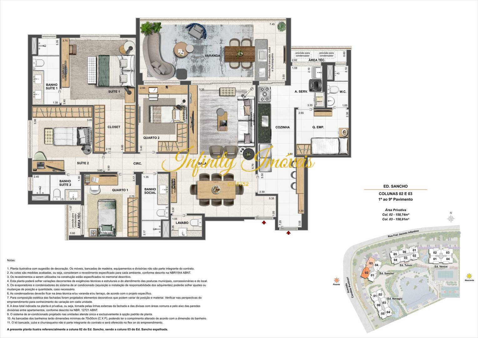 Apartamento, 3 quartos, 126 m² - Foto 58
