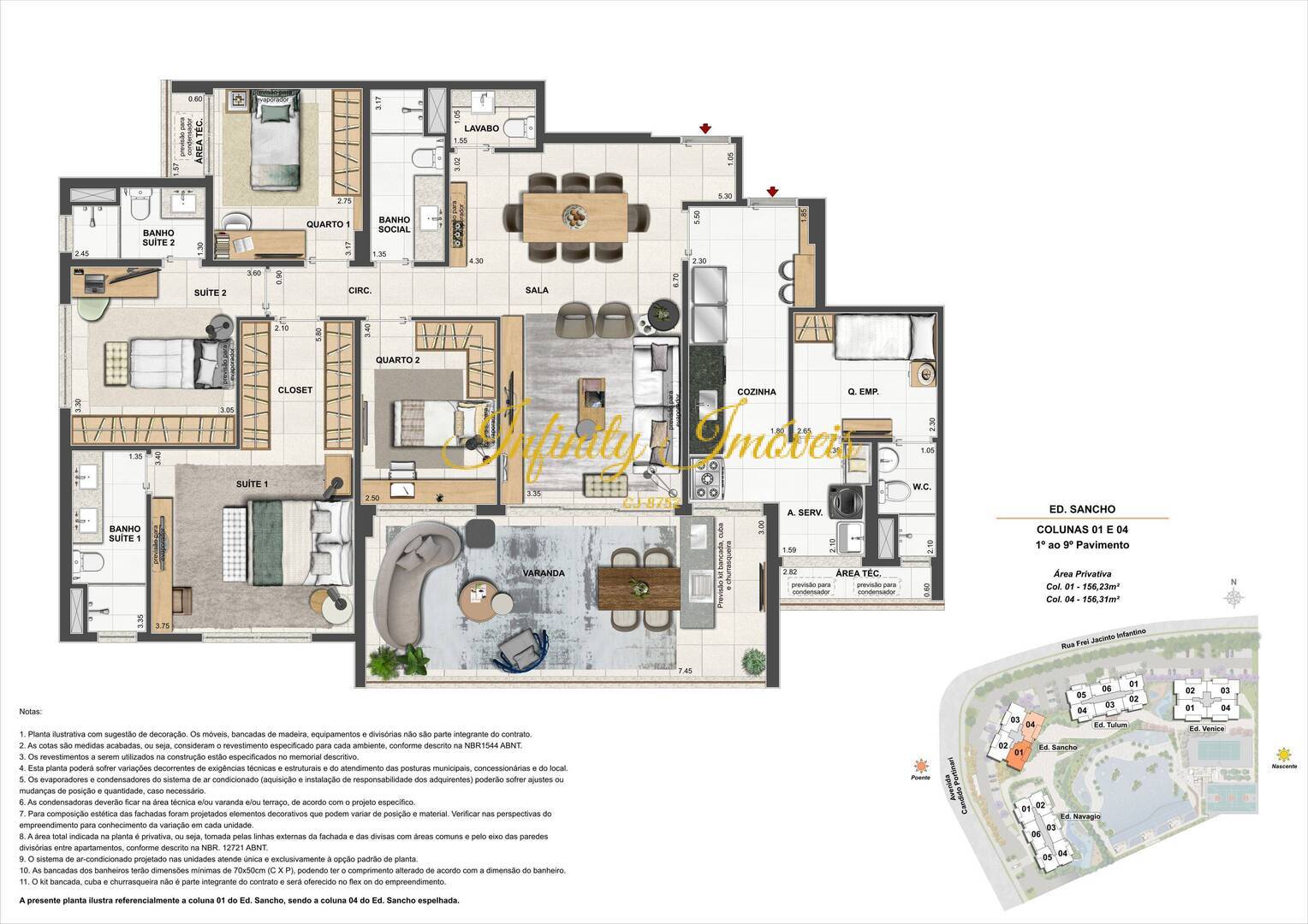 Apartamento, 4 quartos, 187 m² - Foto 85
