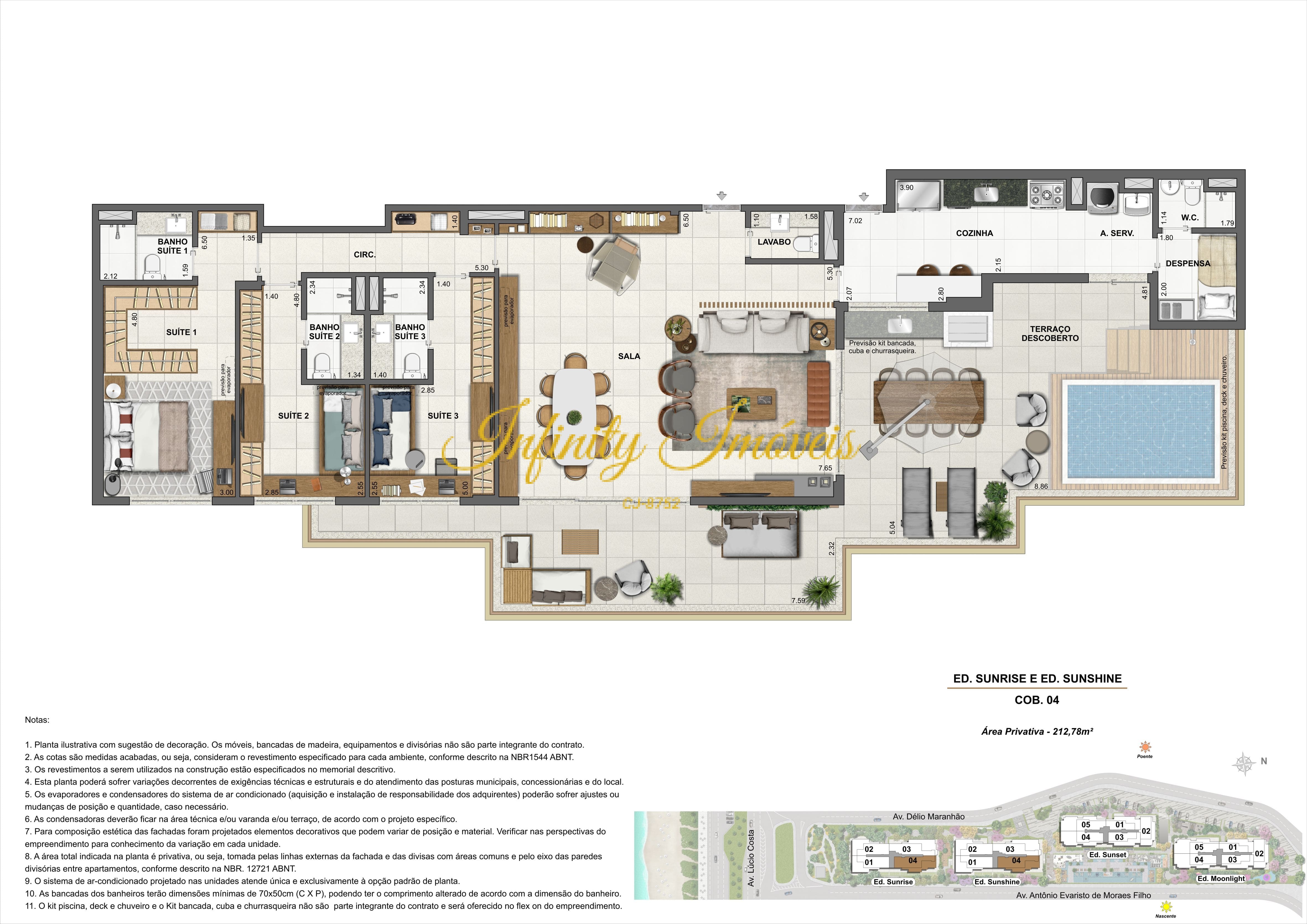 Cobertura, 3 quartos, 212 m² - Foto 71