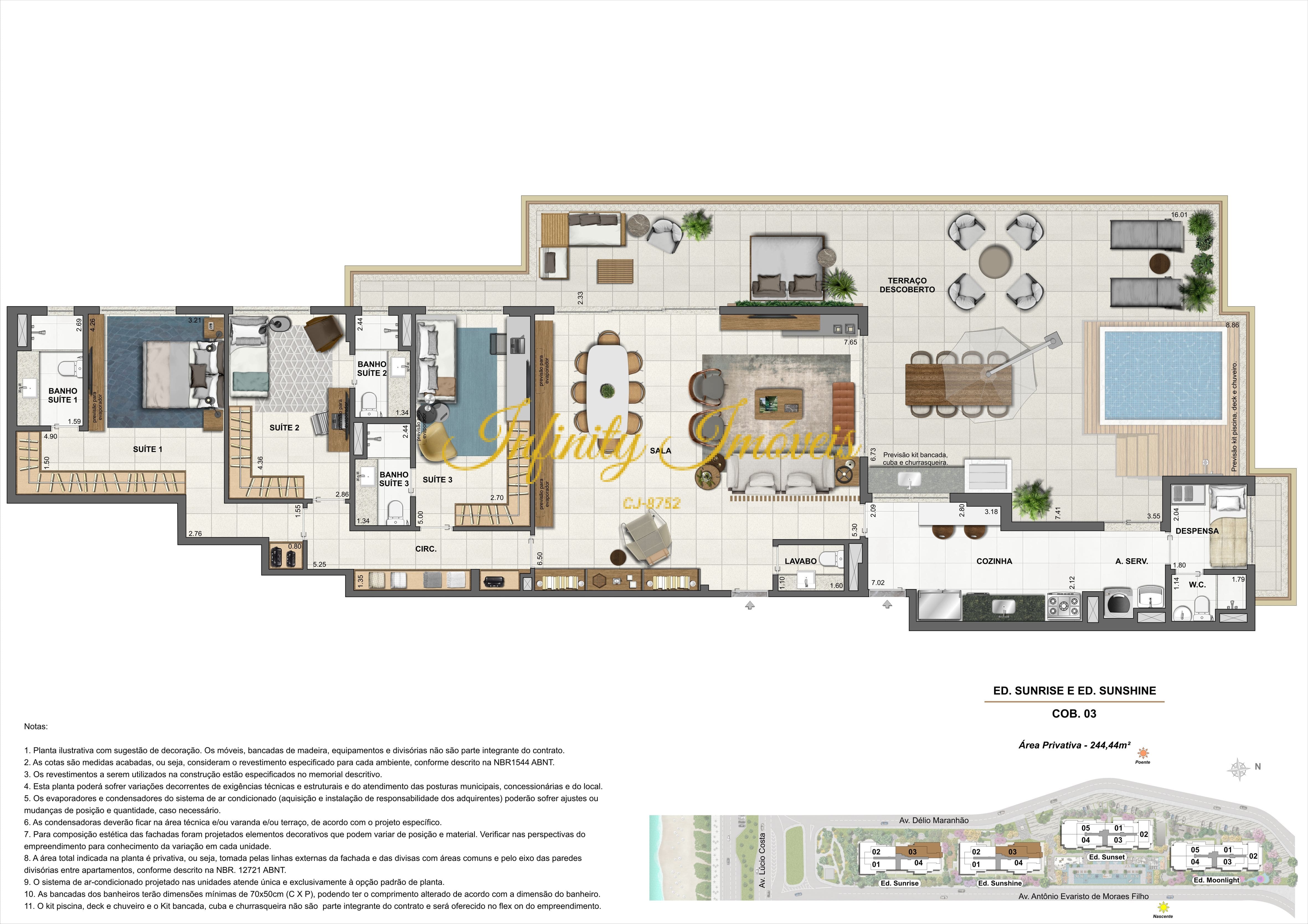 Cobertura, 3 quartos, 212 m² - Foto 72