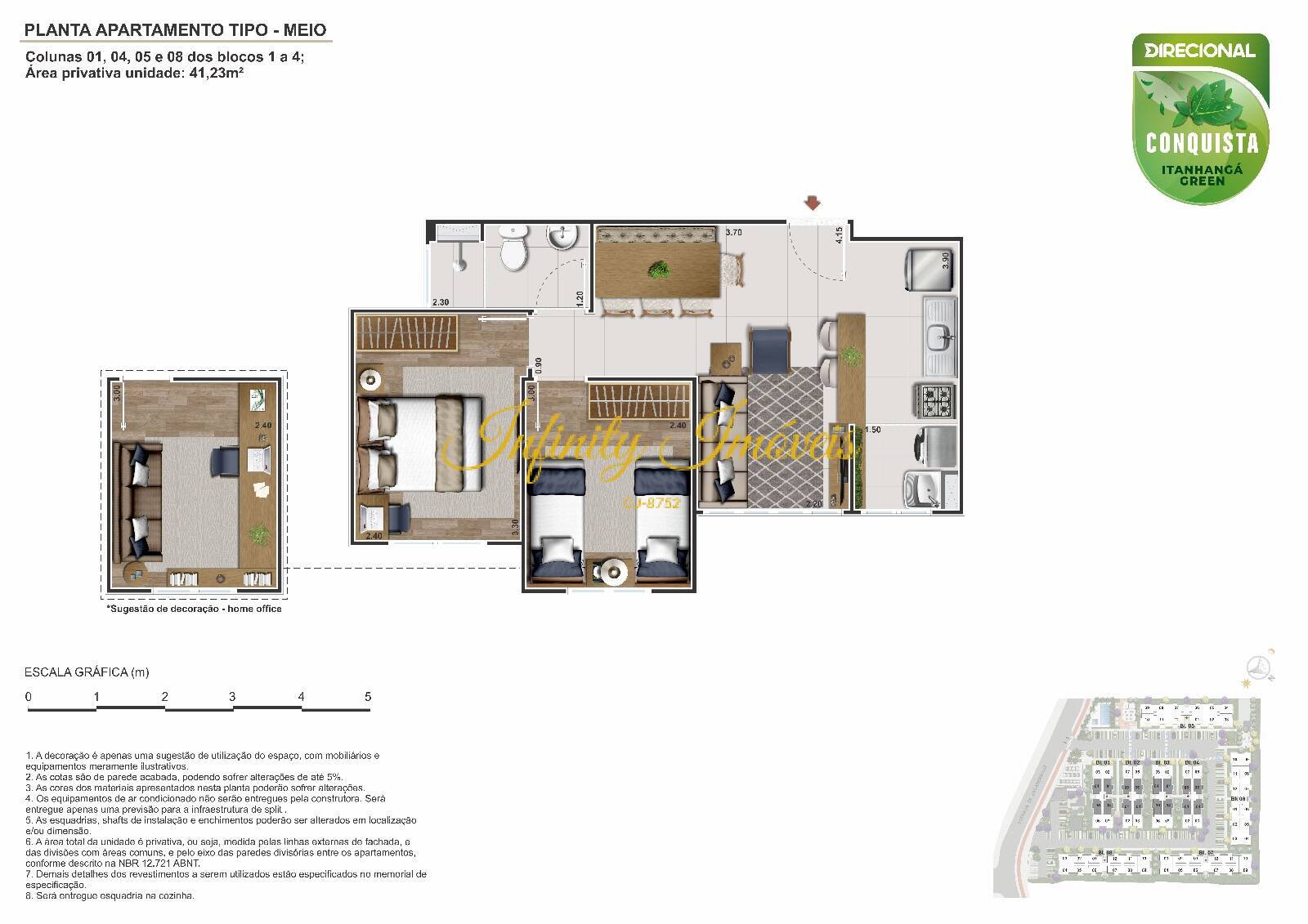 Apartamento, 2 quartos, 43 m² - Foto 36
