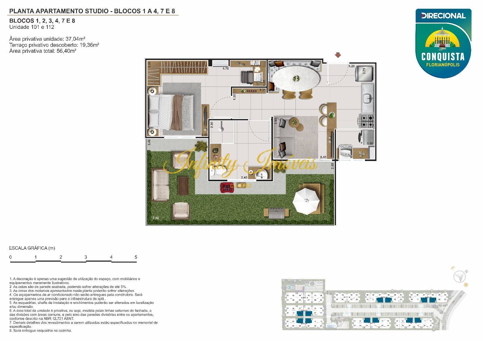 Apartamento, 2 quartos, 37 m² - Foto 34