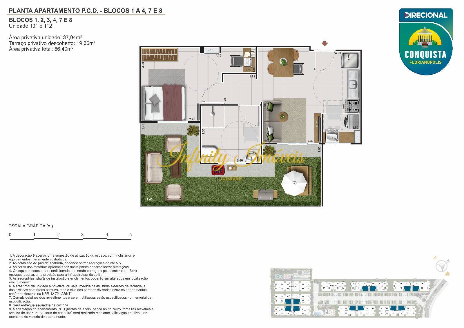 Apartamento, 2 quartos, 37 m² - Foto 37