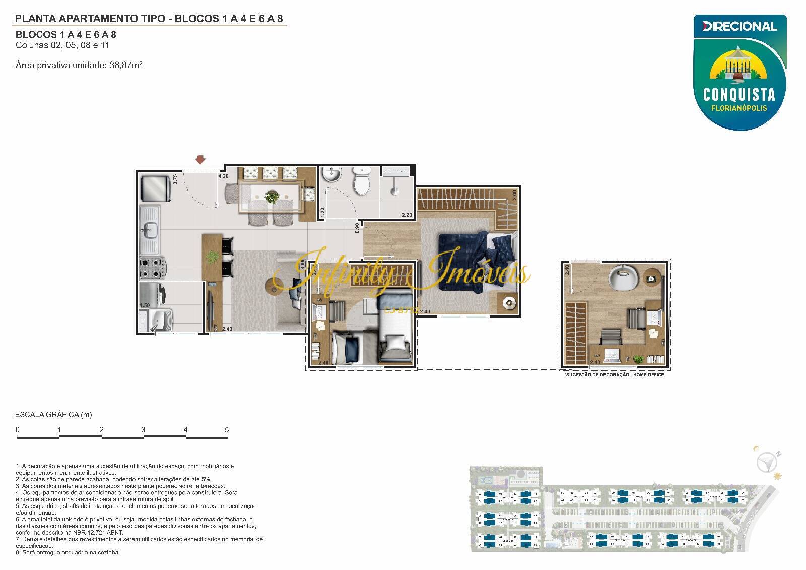 Apartamento, 2 quartos, 43 m² - Foto 34