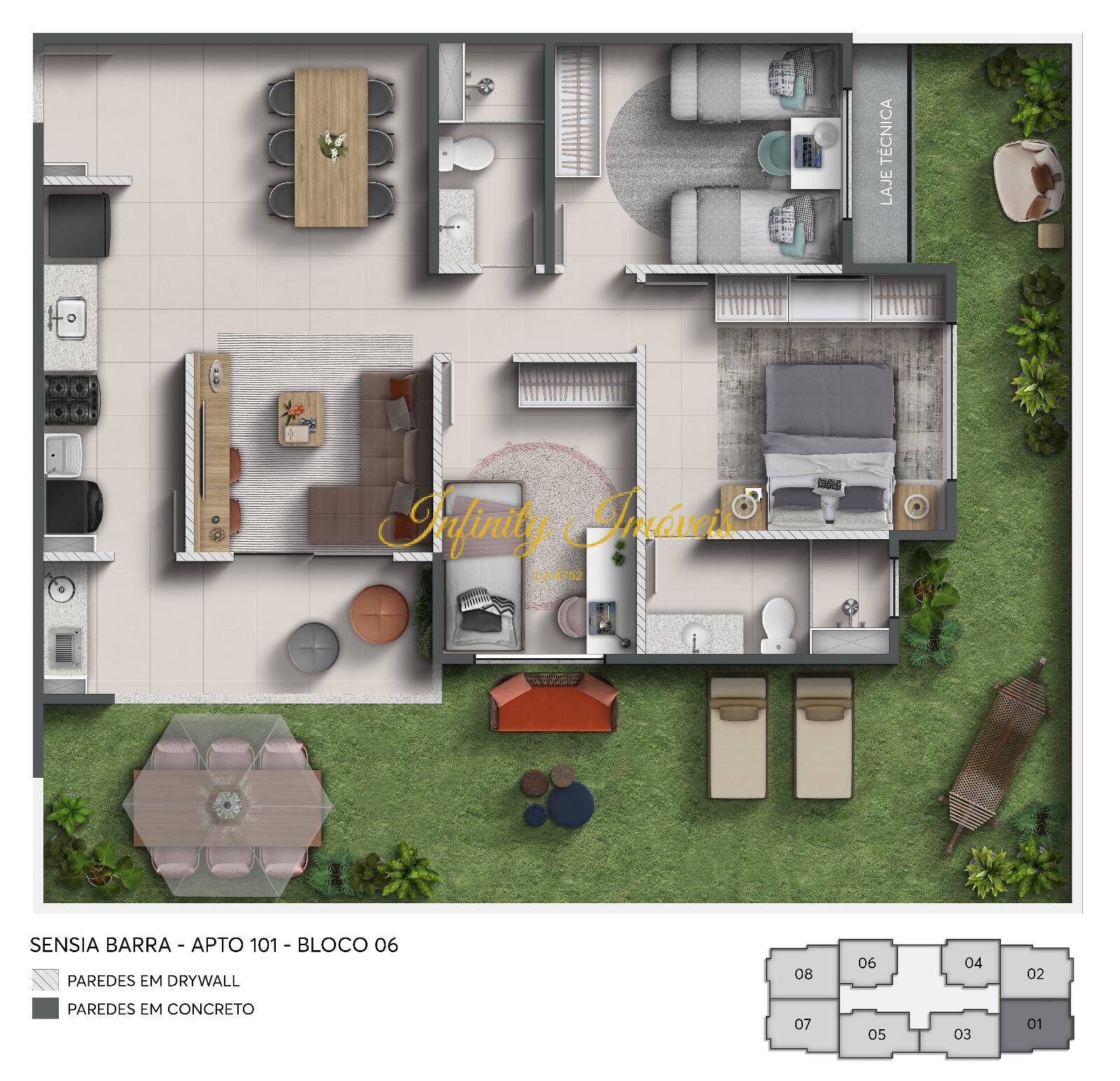 Cobertura, 2 quartos, 128 m² - Foto 32