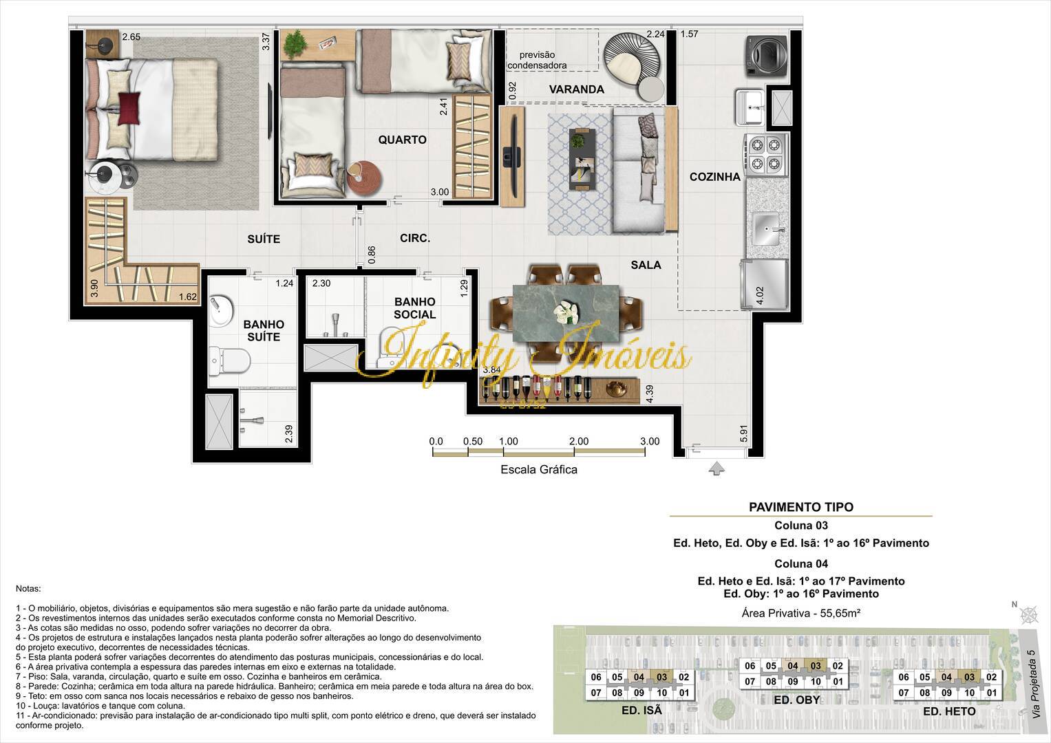 Apartamento, 3 quartos, 64 m² - Foto 21