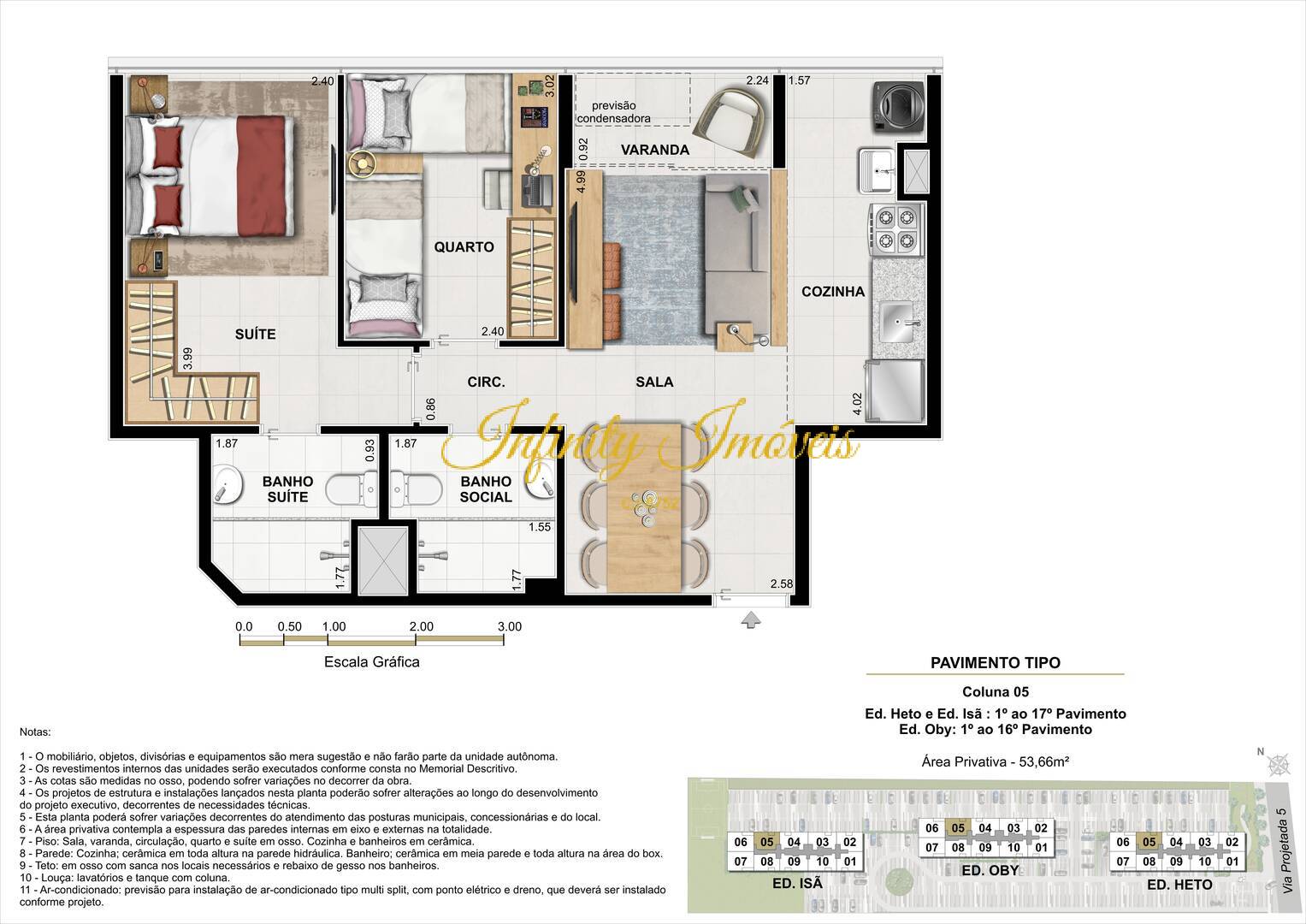 Apartamento, 3 quartos, 64 m² - Foto 22