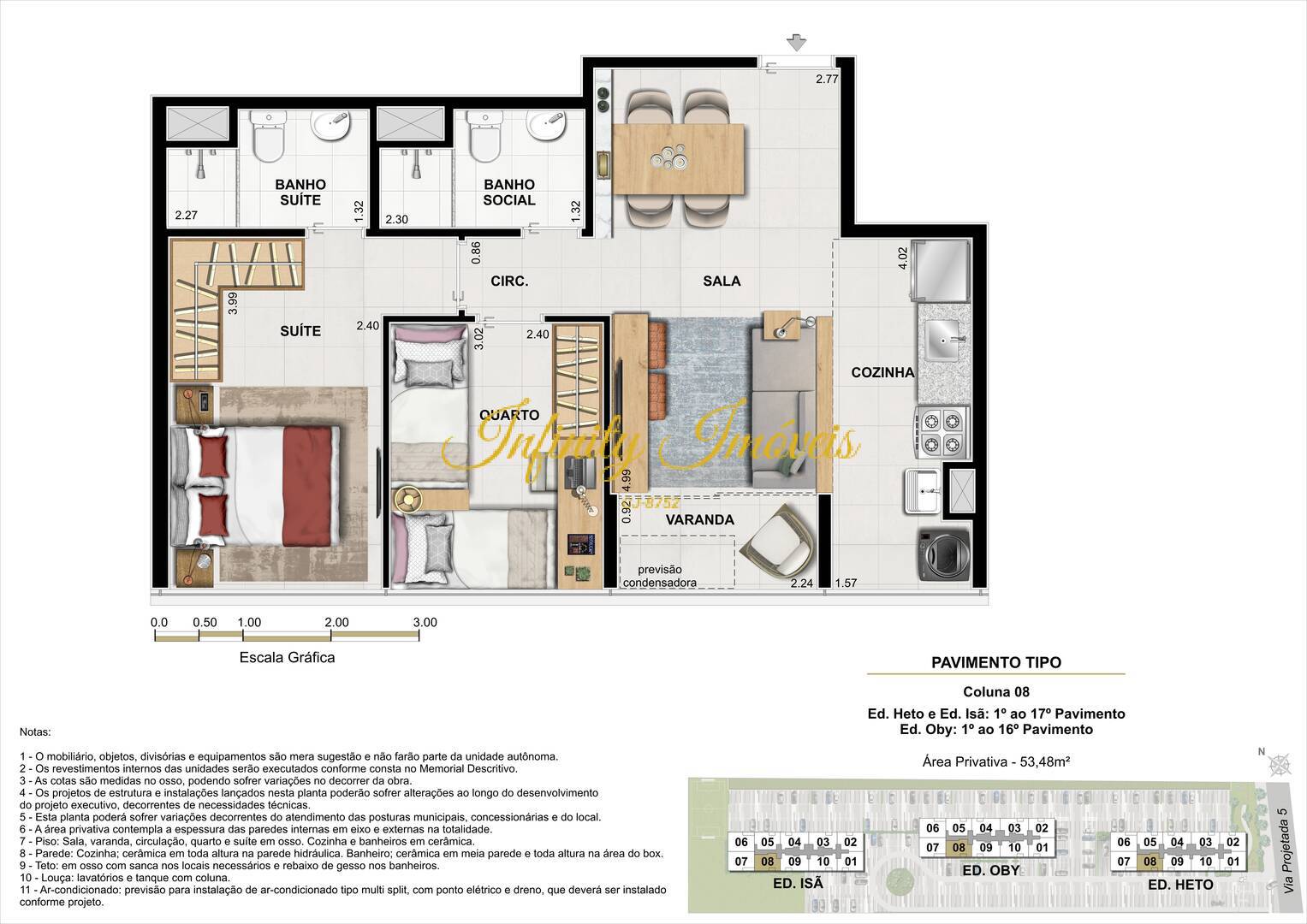 Apartamento, 3 quartos, 64 m² - Foto 23