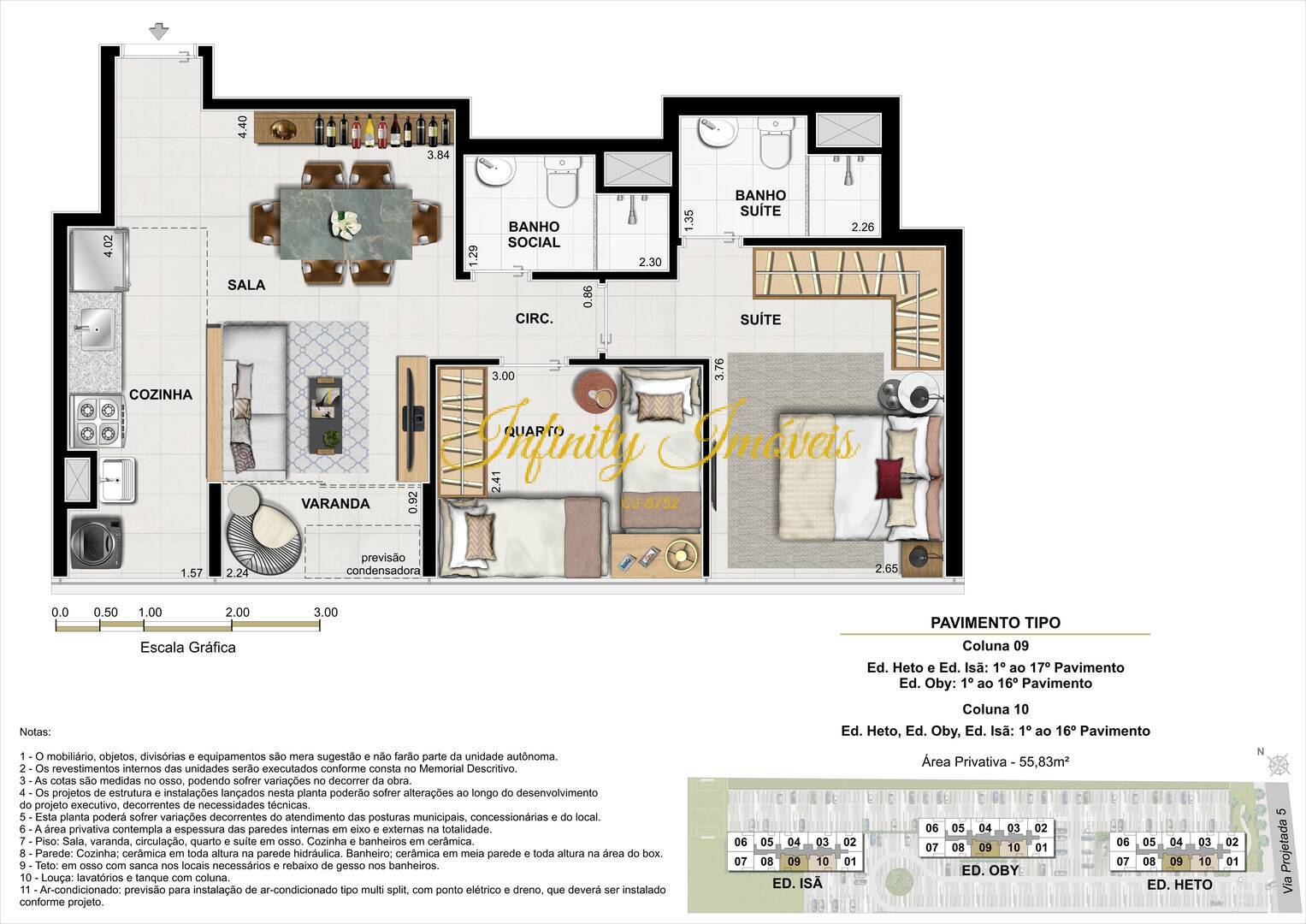 Apartamento, 3 quartos, 64 m² - Foto 24