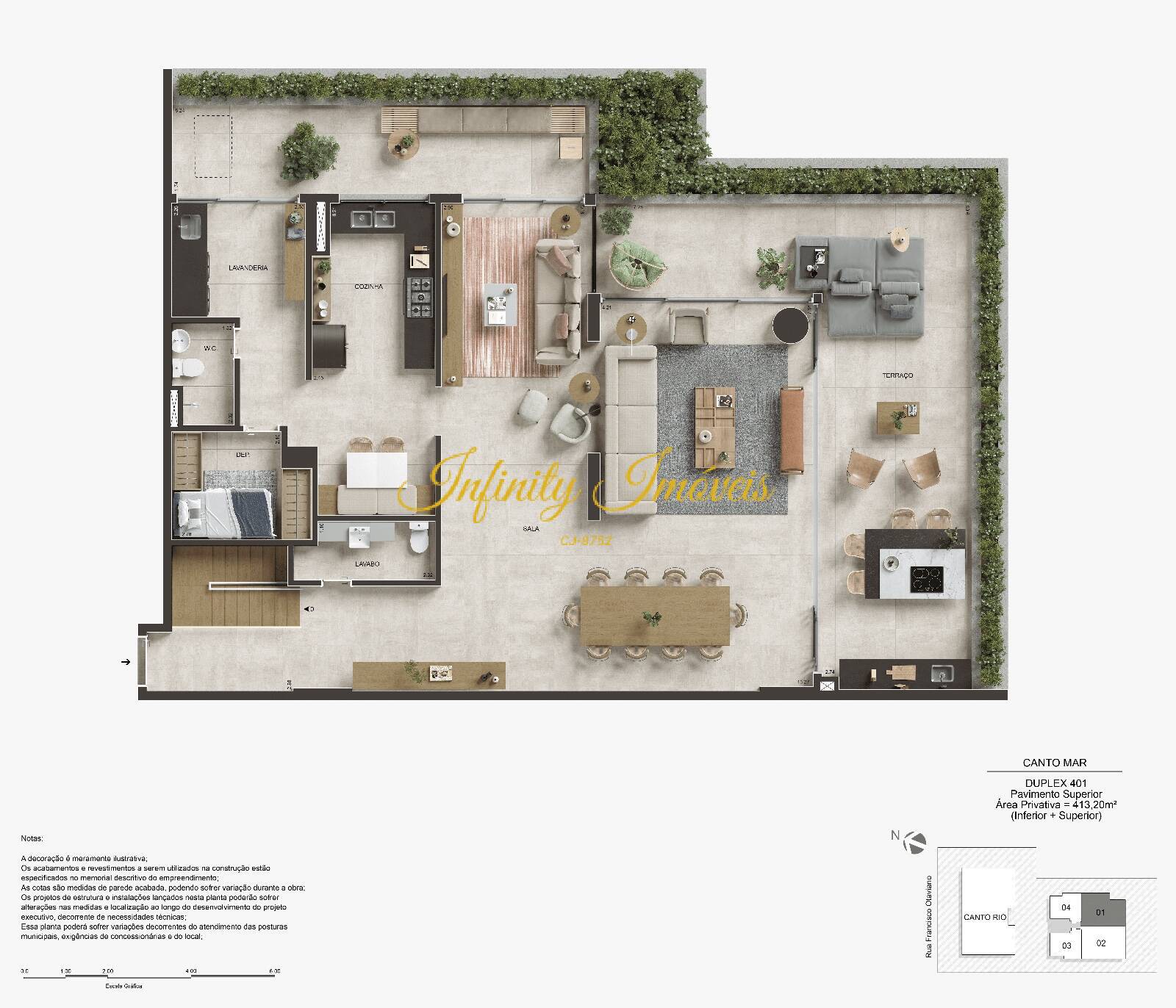 Apartamento, 4 quartos, 413 m² - Foto 27