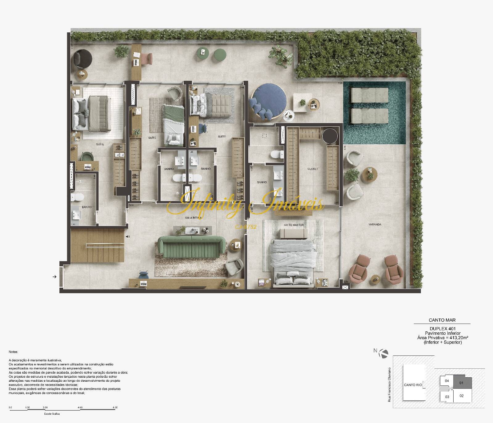 Apartamento, 4 quartos, 413 m² - Foto 26