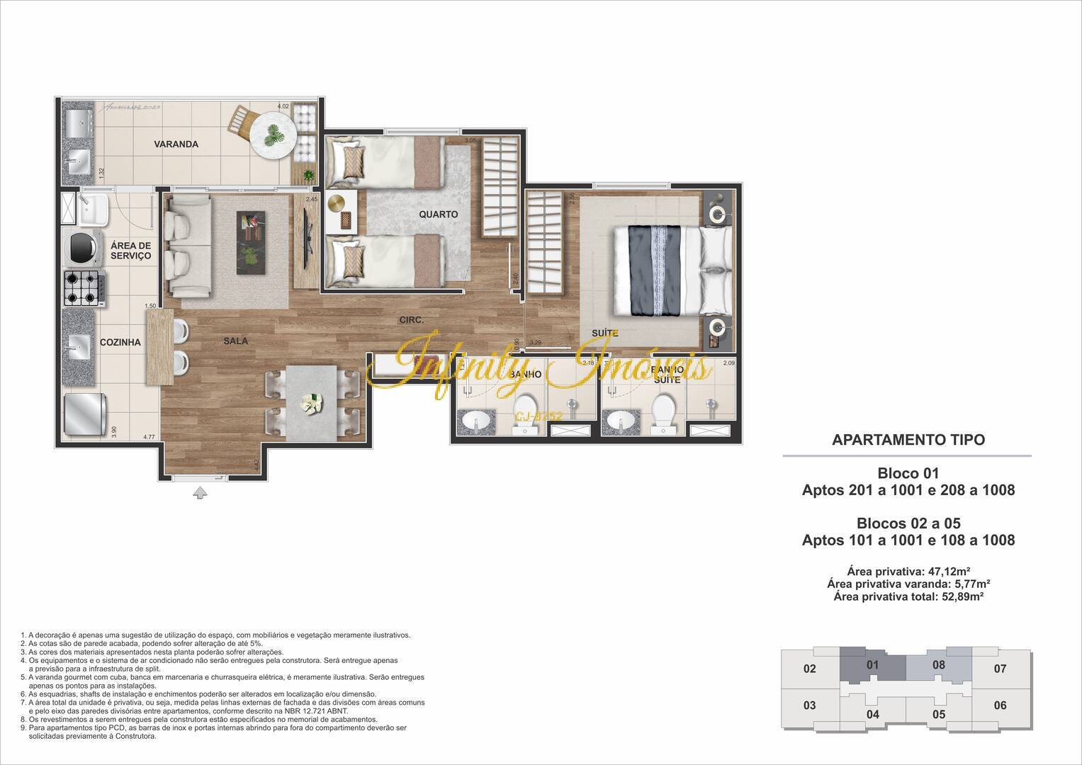 Apartamento, 2 quartos, 51 m² - Foto 28