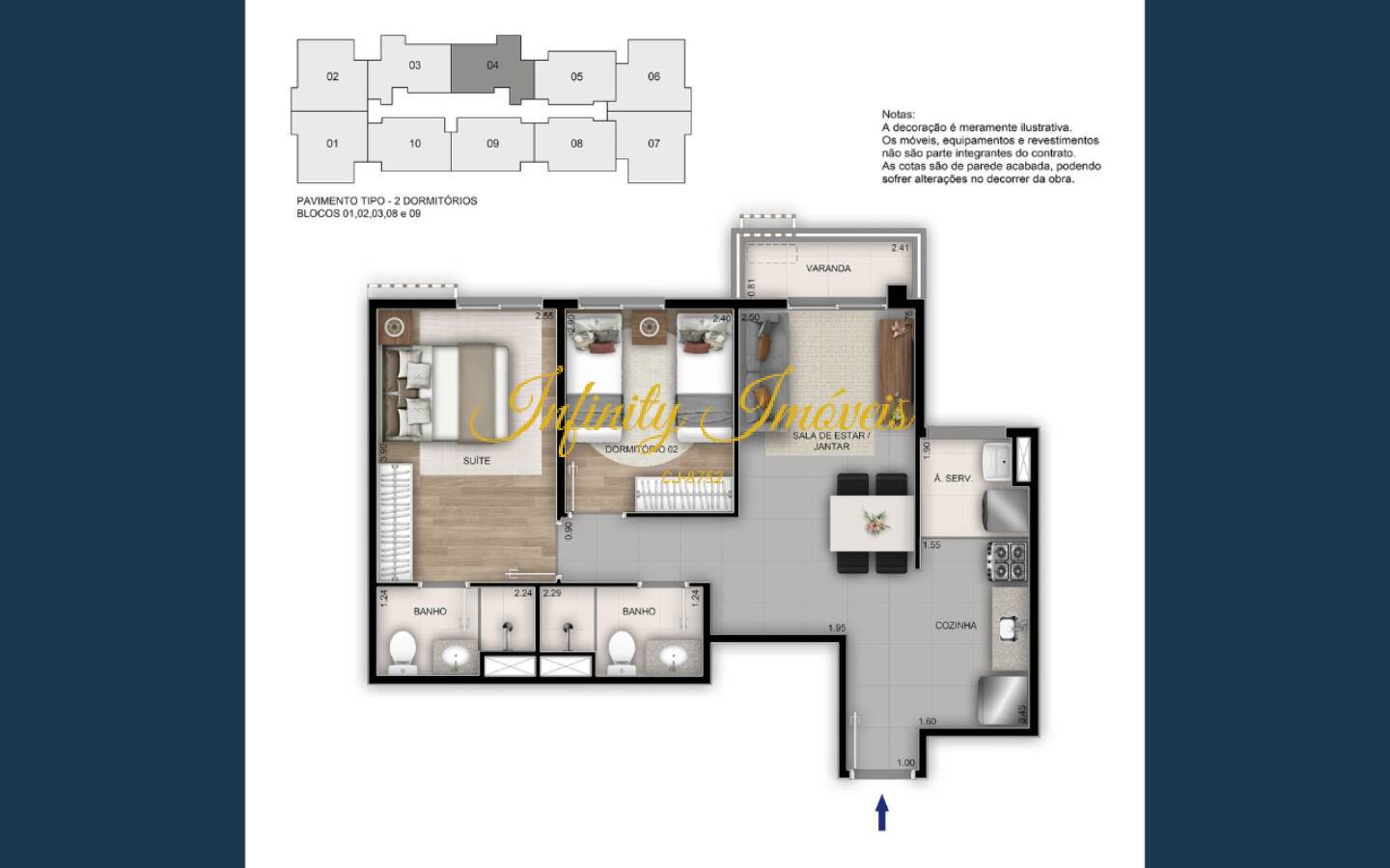Cobertura, 3 quartos, 136 m² - Foto 39