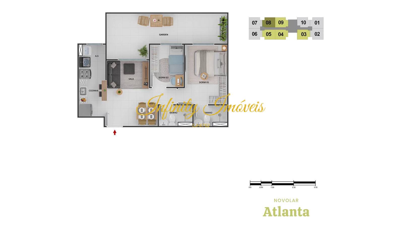 Apartamento, 2 quartos, 53 m² - Foto 30