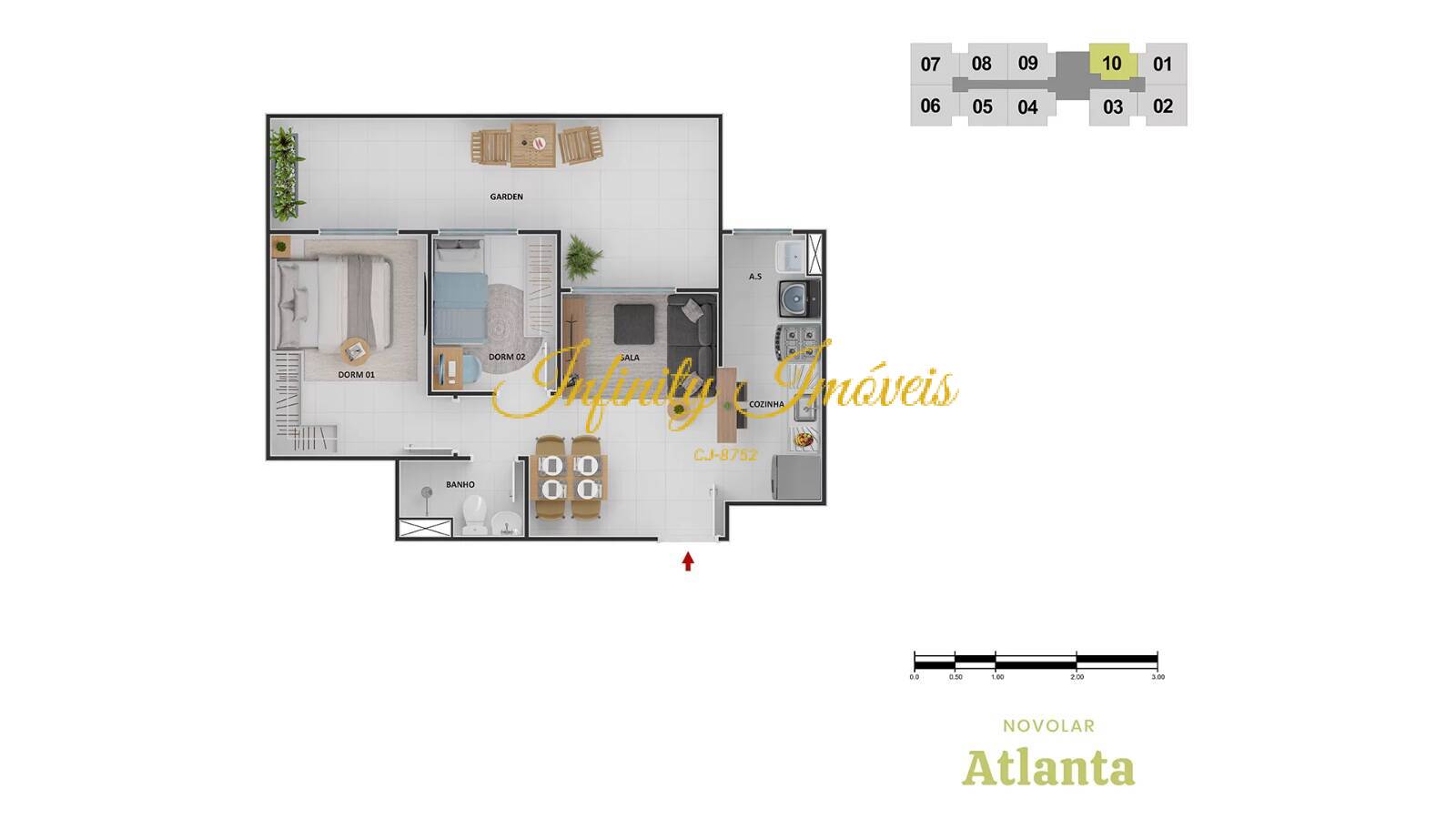 Apartamento, 2 quartos, 53 m² - Foto 31