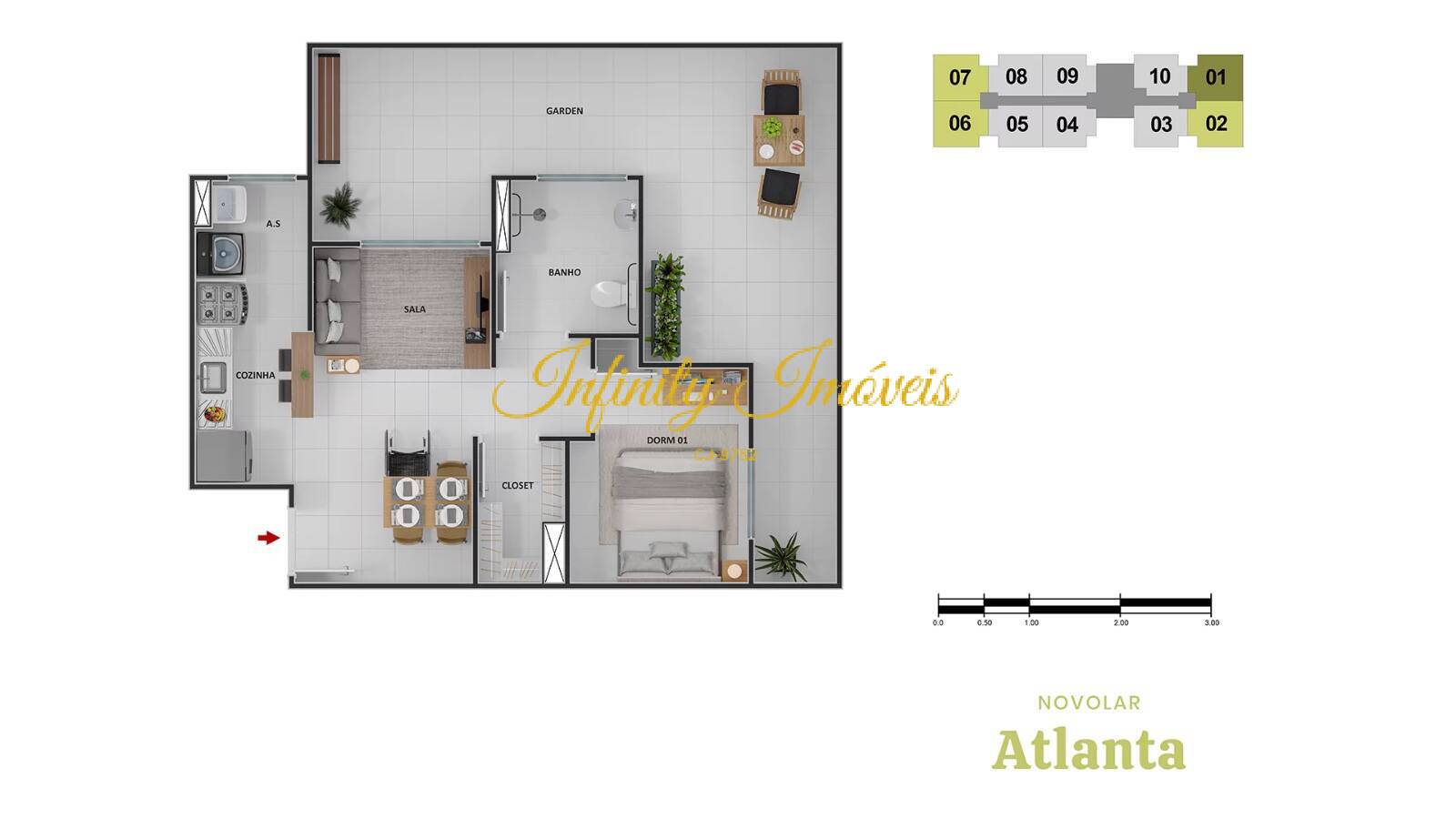Apartamento, 2 quartos, 53 m² - Foto 32