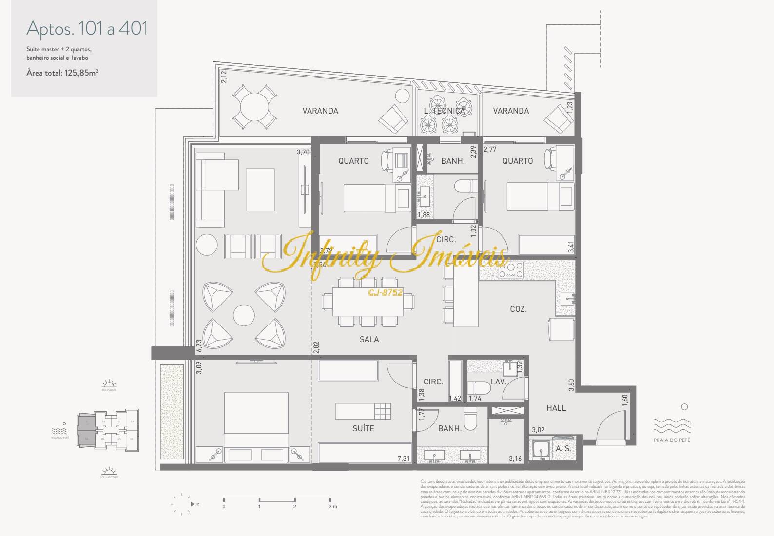 Cobertura, 3 quartos, 265 m² - Foto 20
