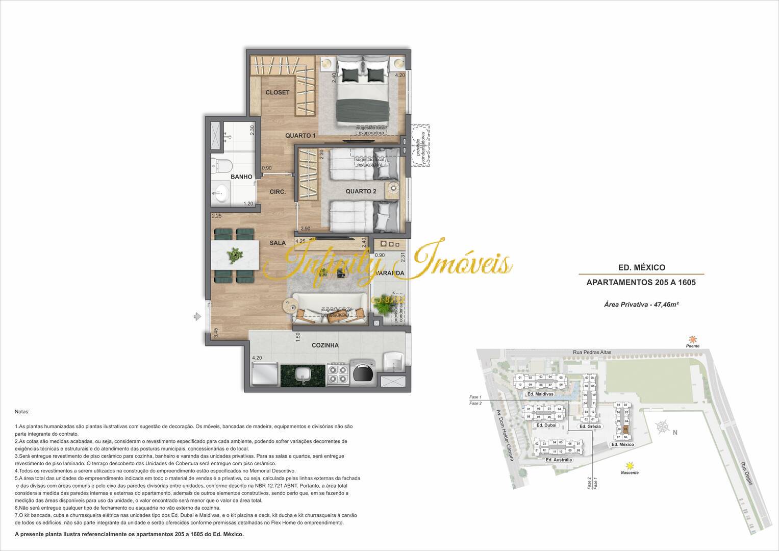 Apartamento, 2 quartos, 47 m² - Foto 54