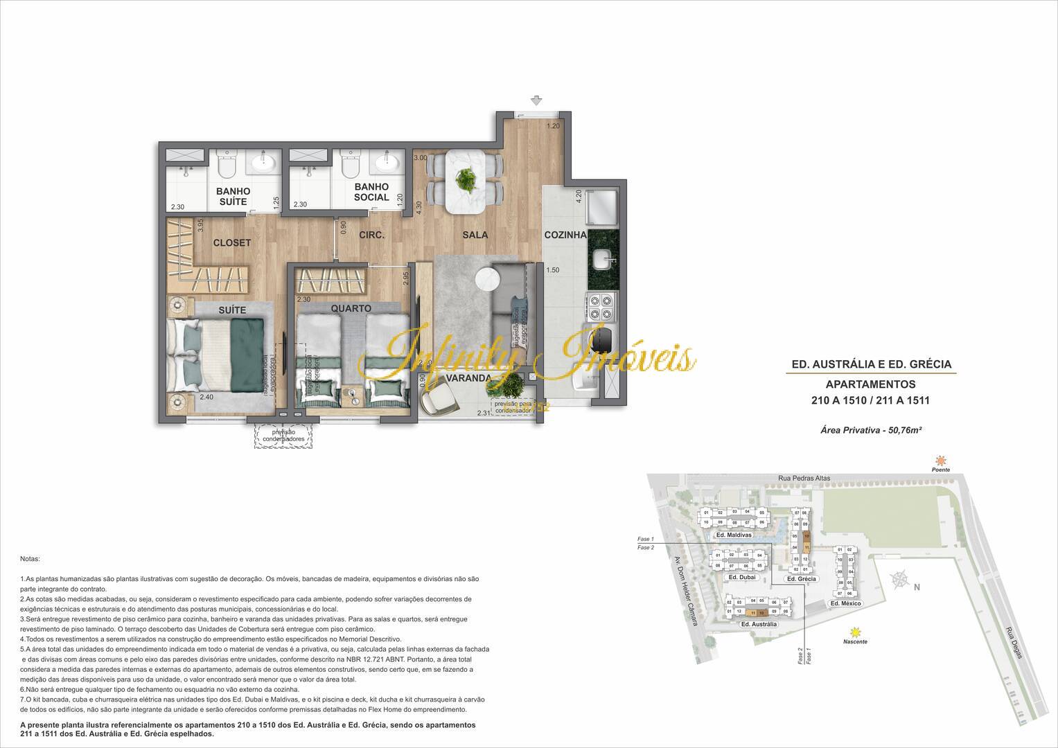 Apartamento, 2 quartos, 51 m² - Foto 55