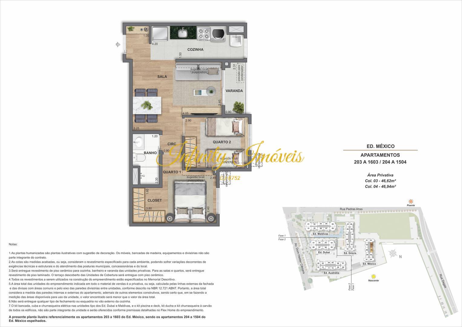 Apartamento, 2 quartos, 51 m² - Foto 66