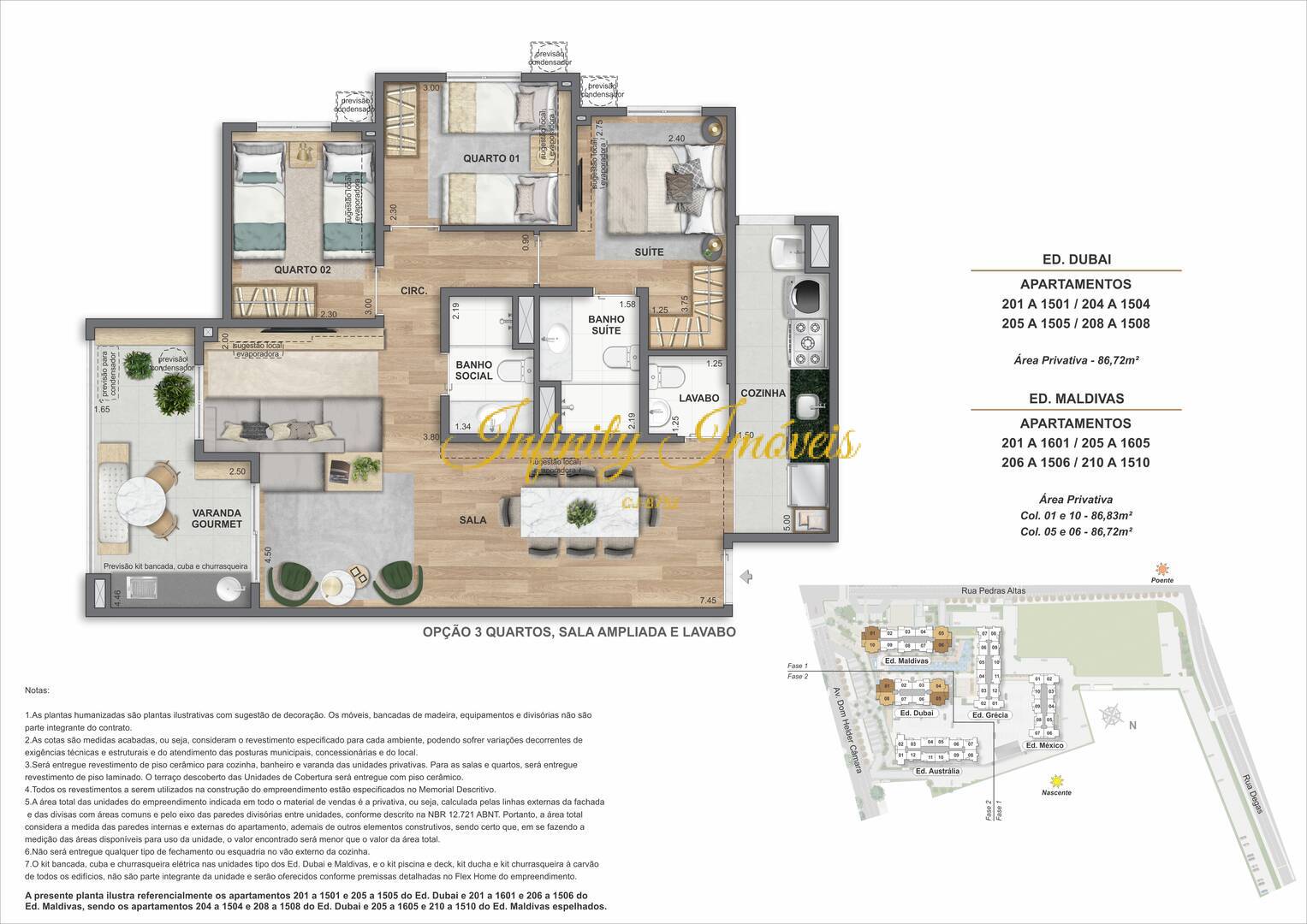 Apartamento, 3 quartos, 59 m² - Foto 67