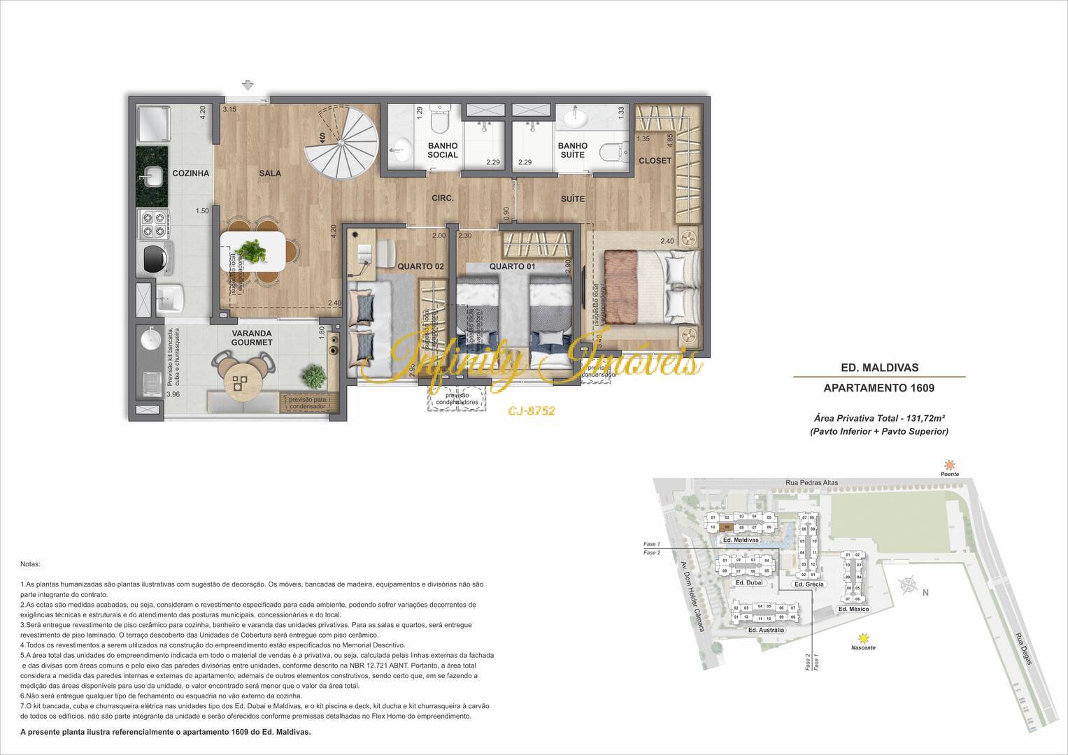 Cobertura, 2 quartos, 102 m² - Foto 61
