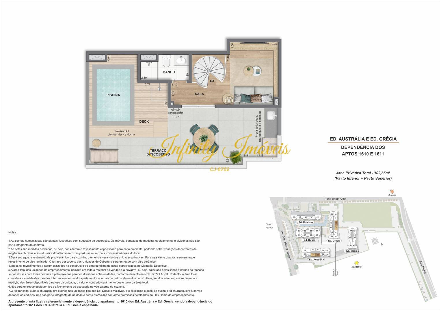 Cobertura, 2 quartos, 102 m² - Foto 64
