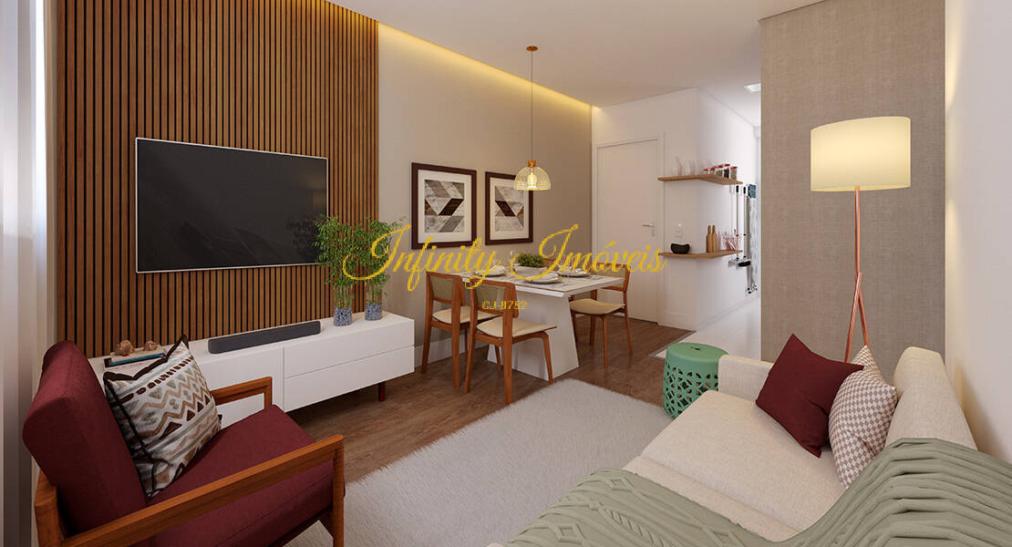 Apartamento, 2 quartos, 40 m² - Foto 1