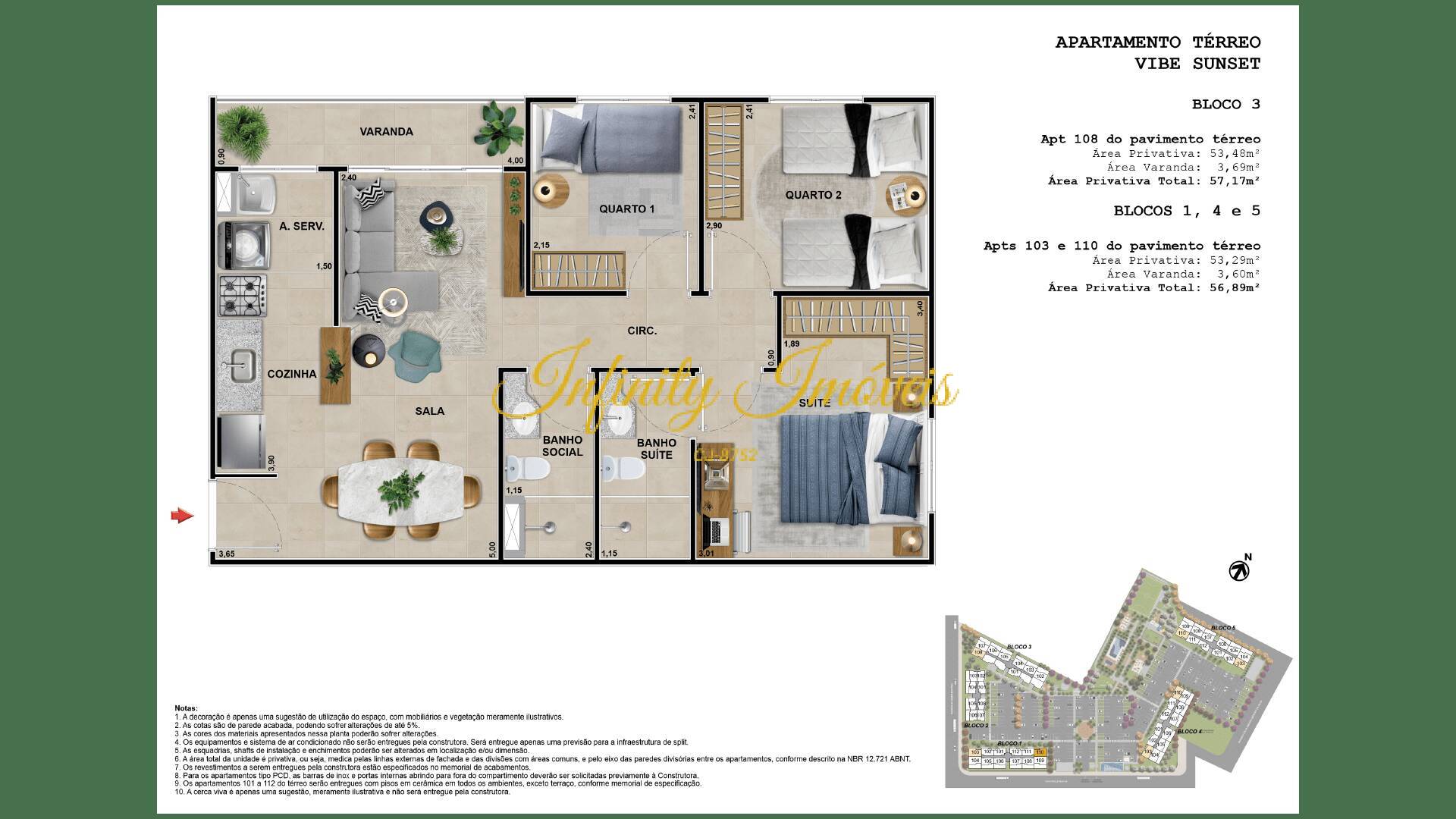 Apartamento, 3 quartos, 56 m² - Foto 30