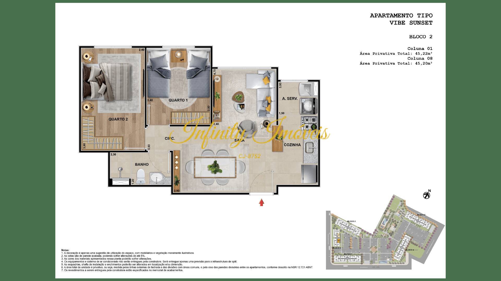 Apartamento, 3 quartos, 56 m² - Foto 31
