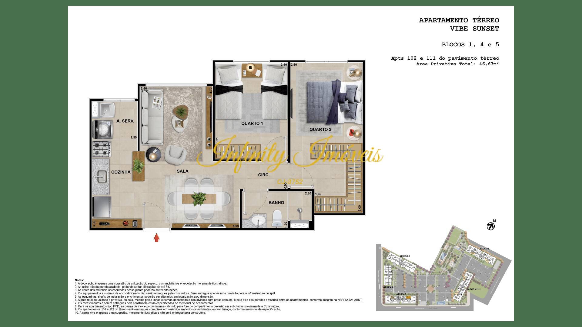 Apartamento, 3 quartos, 56 m² - Foto 32