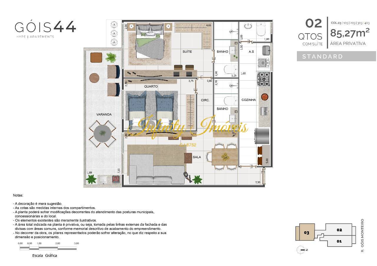 Apartamento, 2 quartos, 85 m² - Foto 14