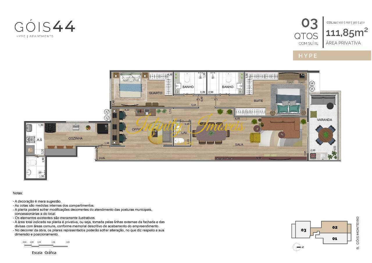 Apartamento, 2 quartos, 85 m² - Foto 16
