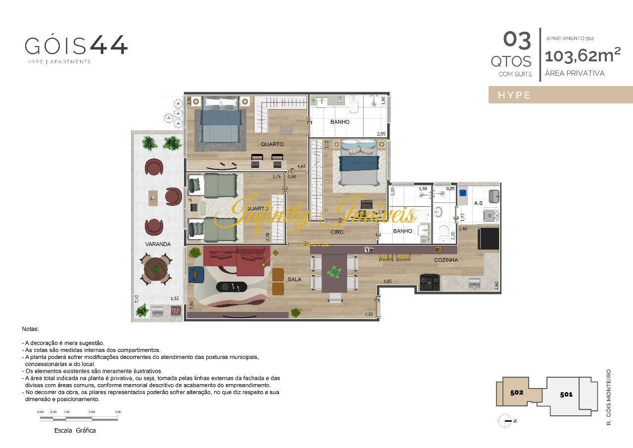 Apartamento, 2 quartos, 85 m² - Foto 17