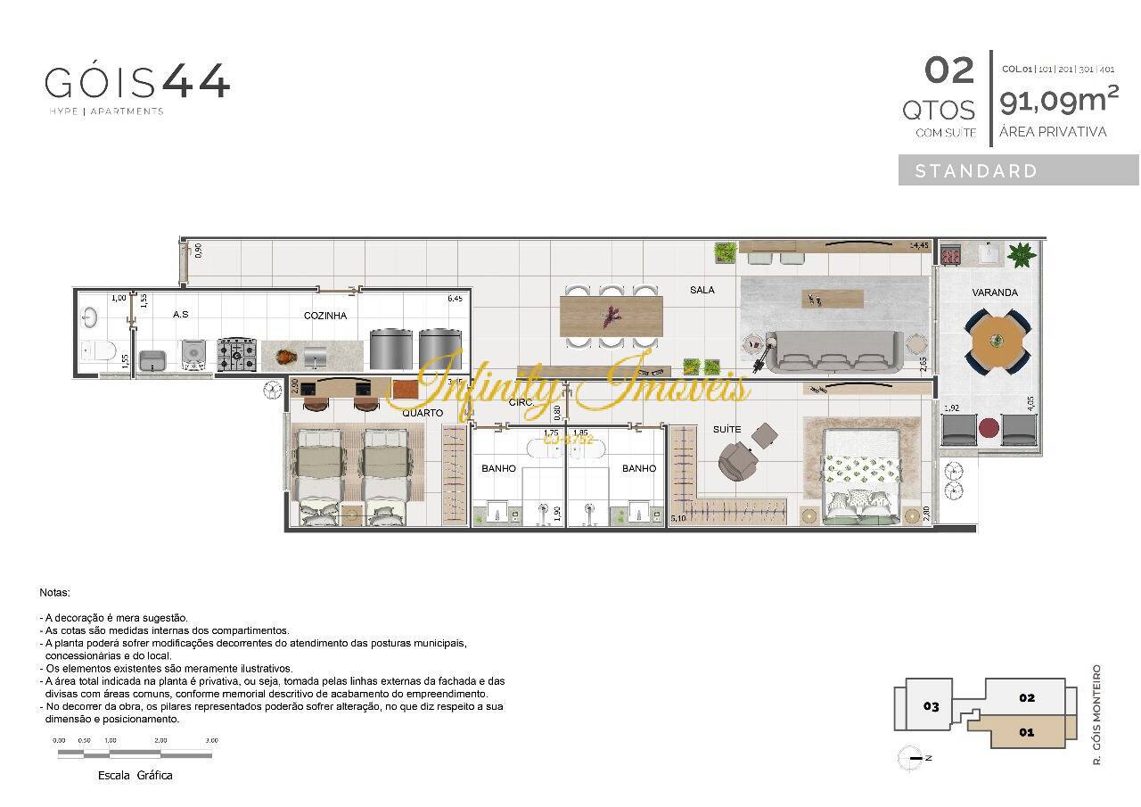 Apartamento, 3 quartos, 124 m² - Foto 20