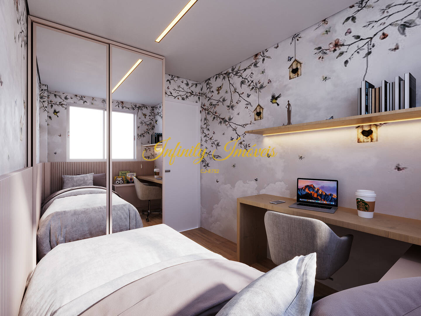 Apartamento, 2 quartos, 56 m² - Foto 3