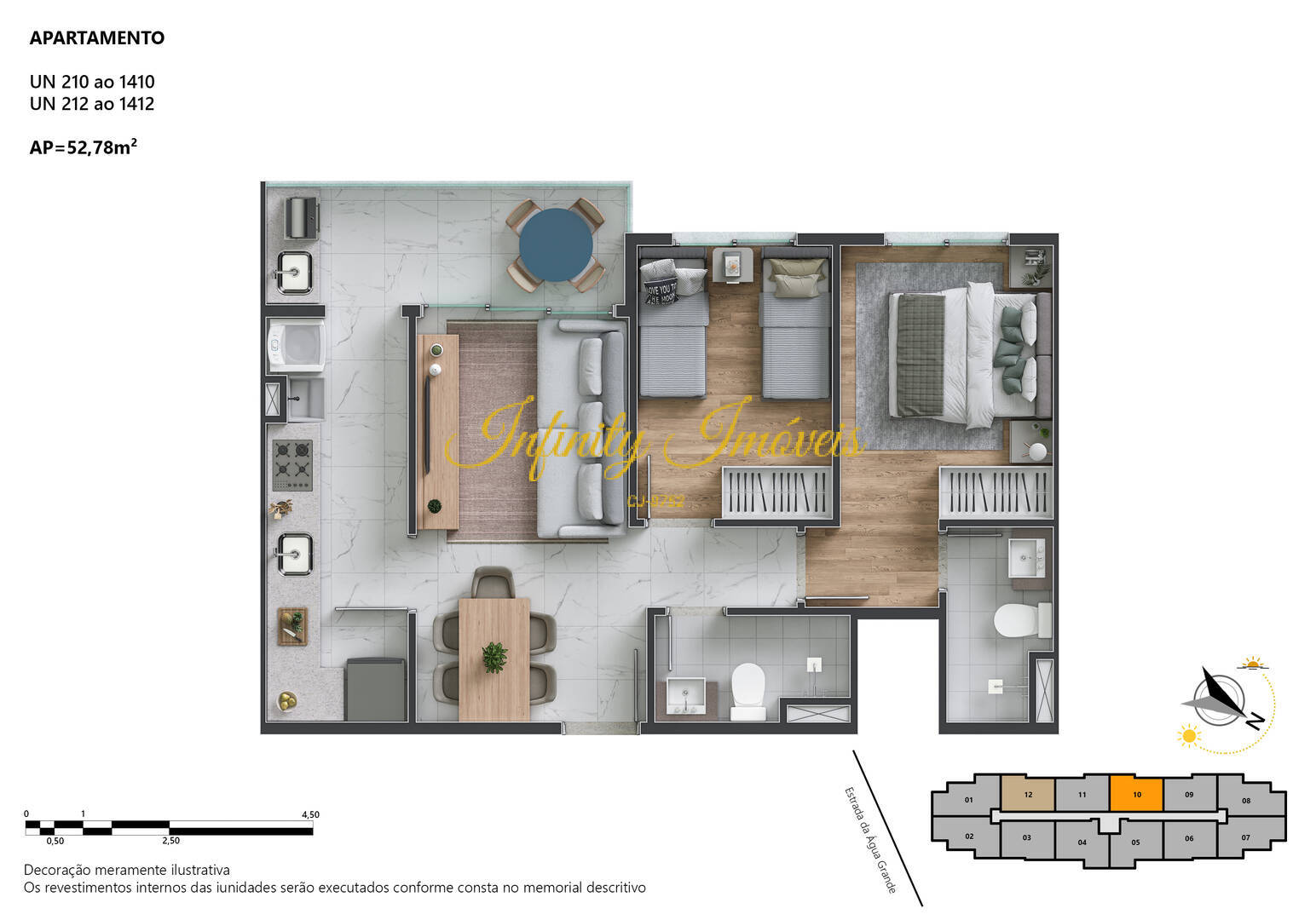 Apartamento, 2 quartos, 56 m² - Foto 24