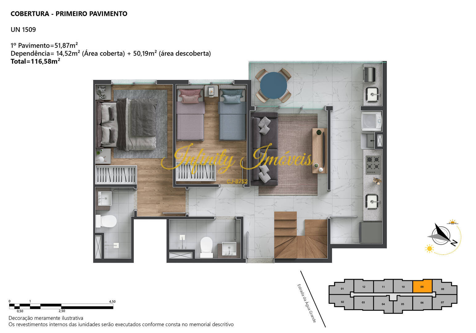 Apartamento, 2 quartos, 56 m² - Foto 33