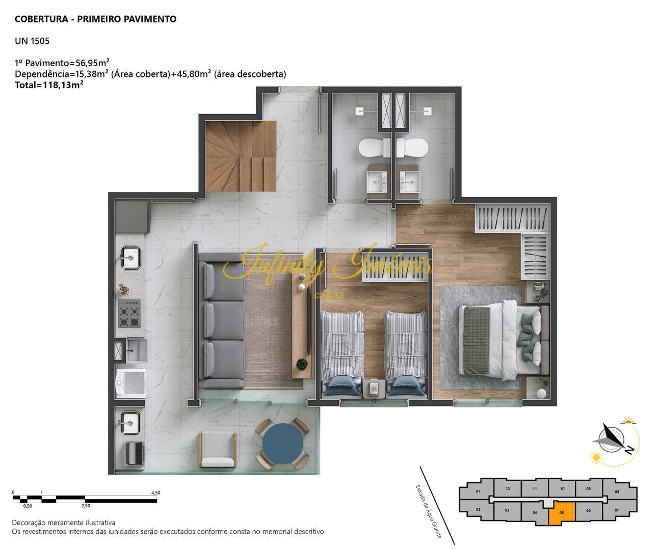 Apartamento, 2 quartos, 56 m² - Foto 44