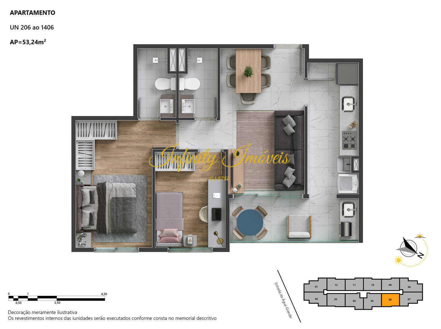 Apartamento, 3 quartos, 64 m² - Foto 22