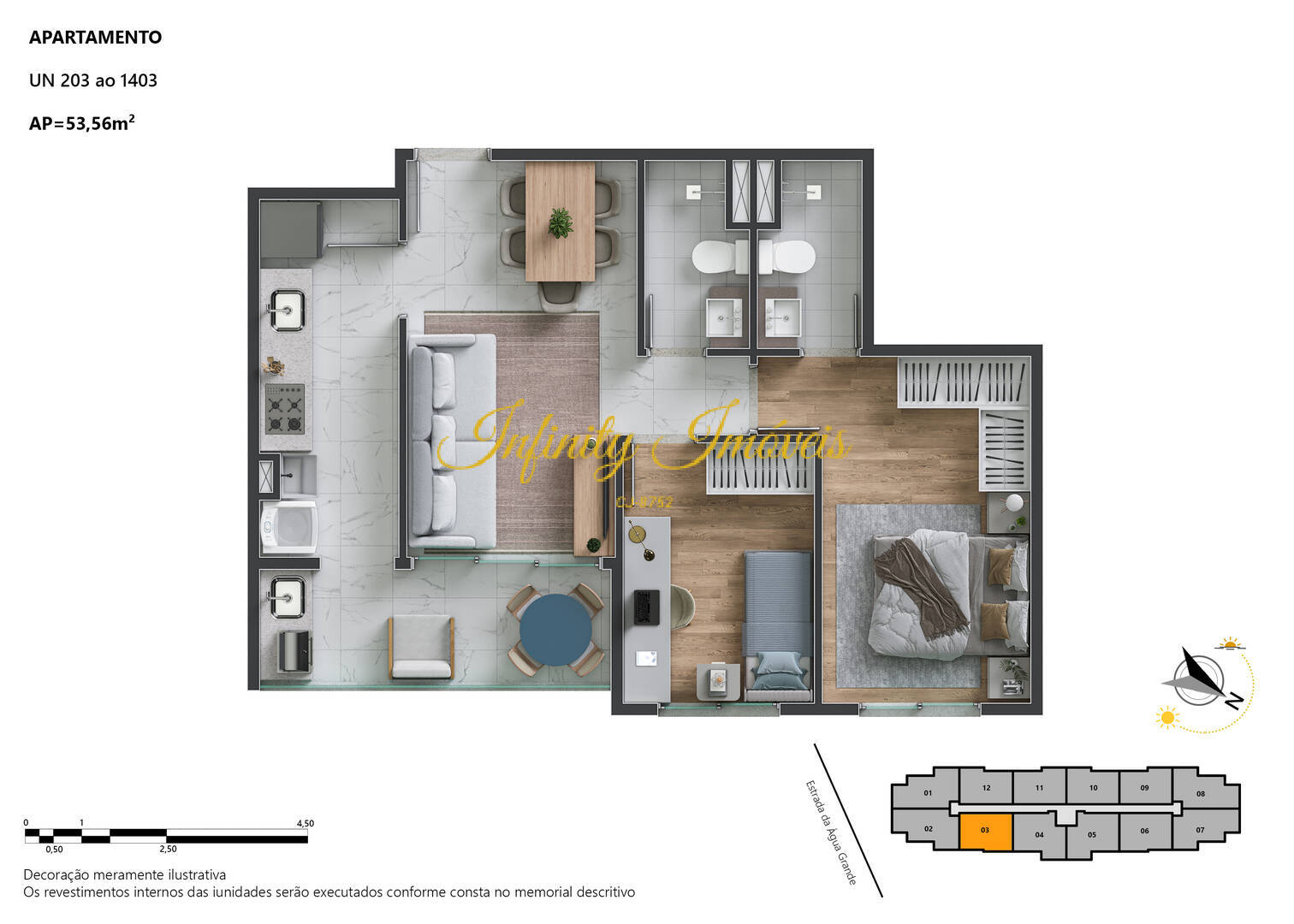 Apartamento, 3 quartos, 64 m² - Foto 27