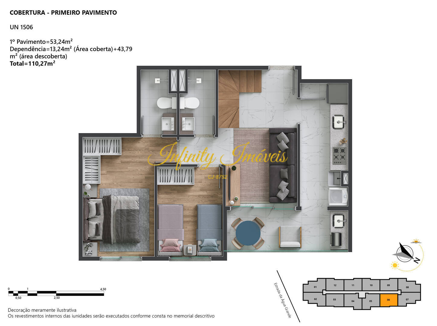 Apartamento, 3 quartos, 64 m² - Foto 44