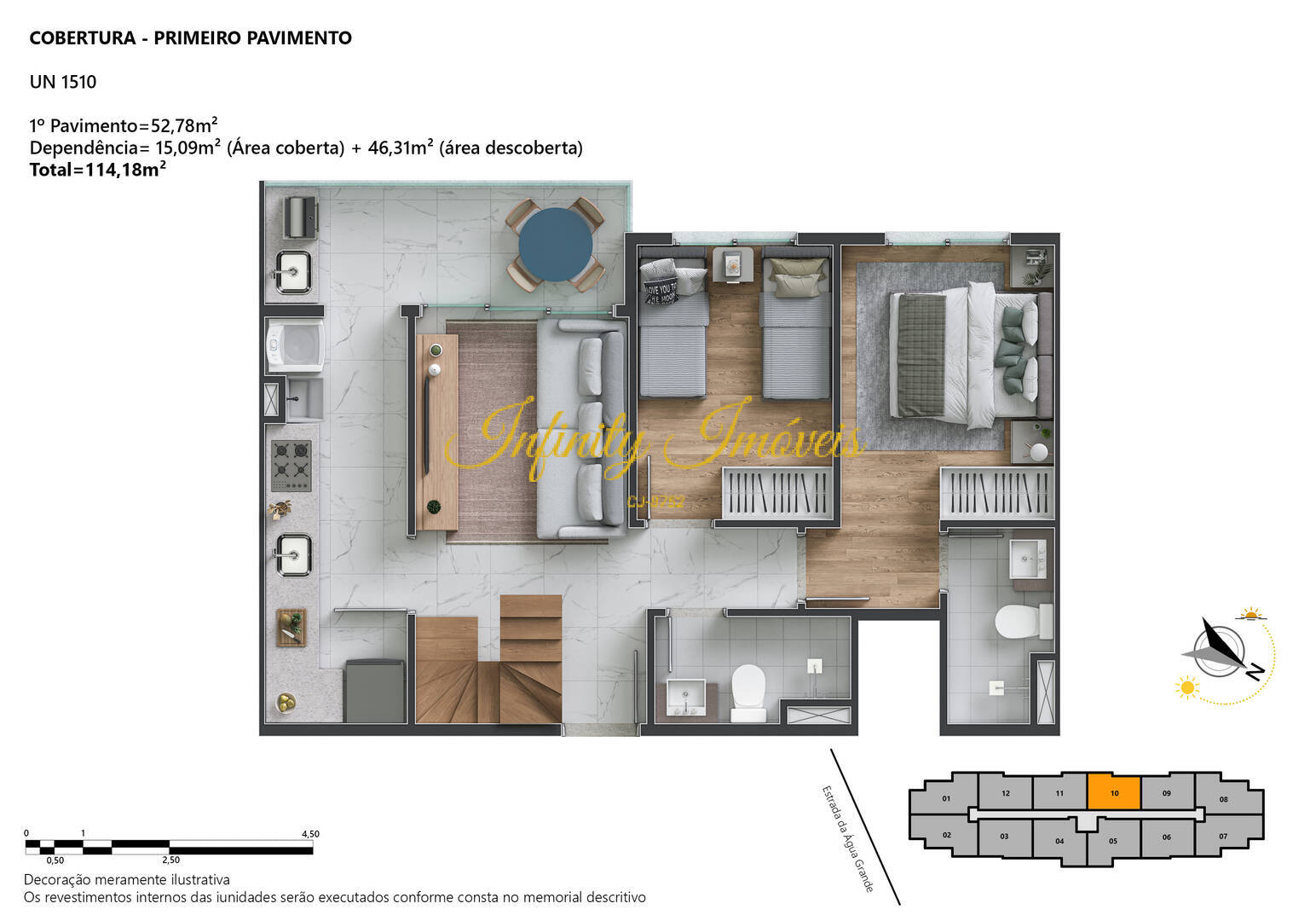 Cobertura, 2 quartos, 114 m² - Foto 28