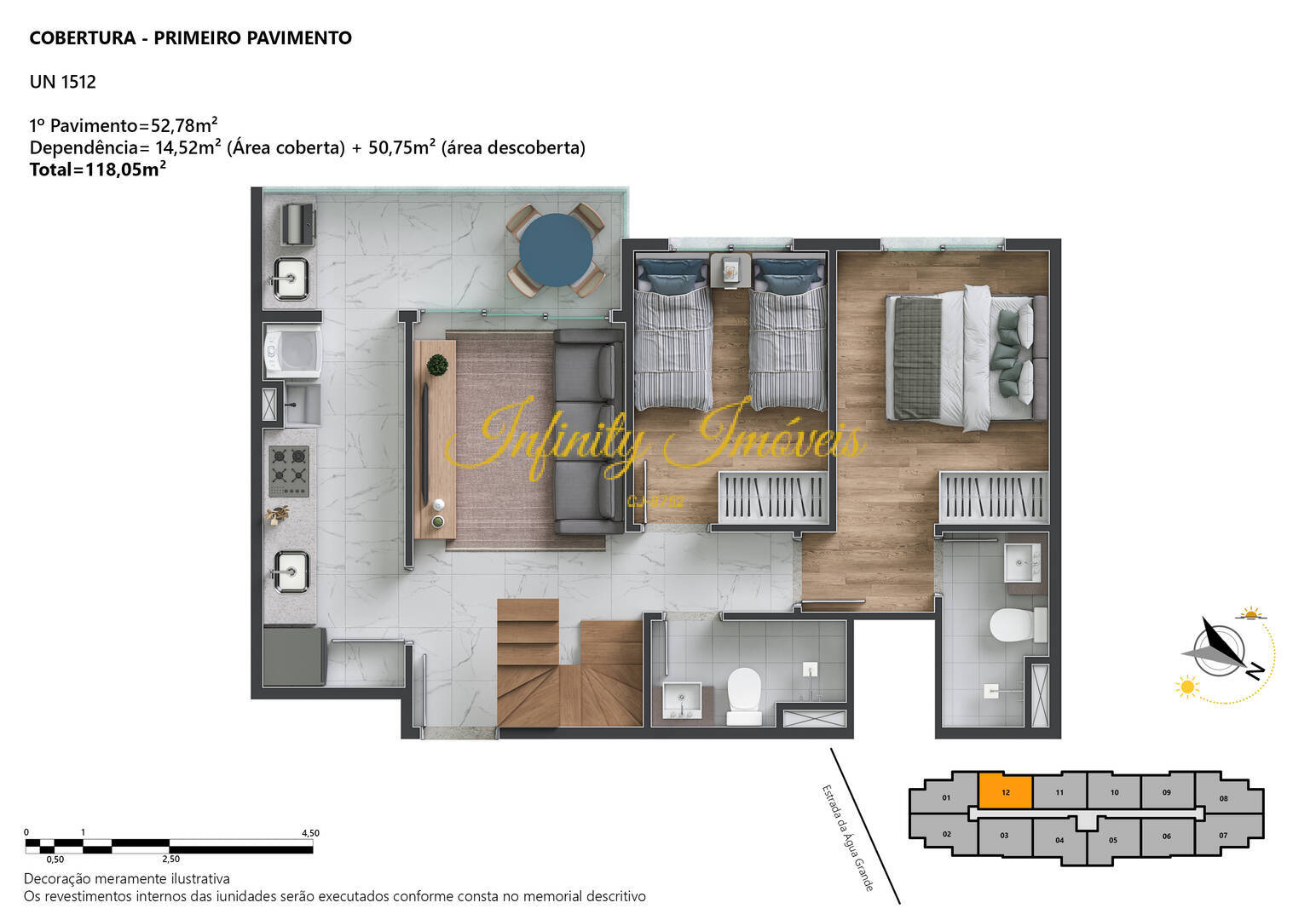 Cobertura, 2 quartos, 114 m² - Foto 32