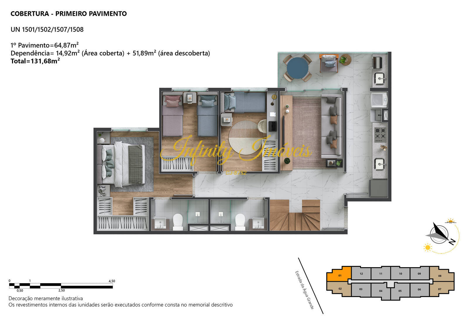 Cobertura, 2 quartos, 114 m² - Foto 38