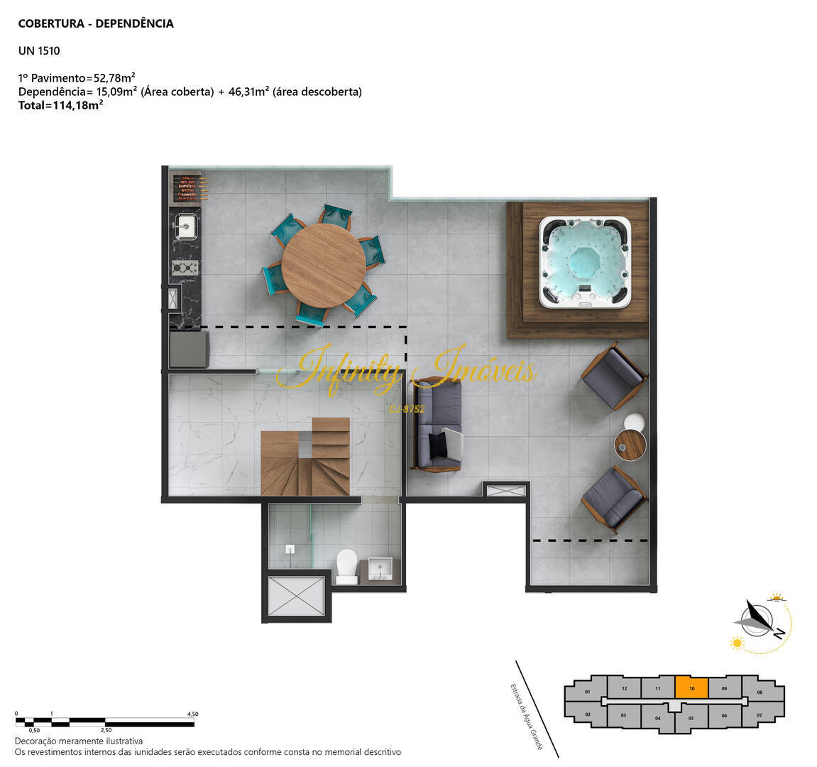 Cobertura, 3 quartos, 131 m² - Foto 30