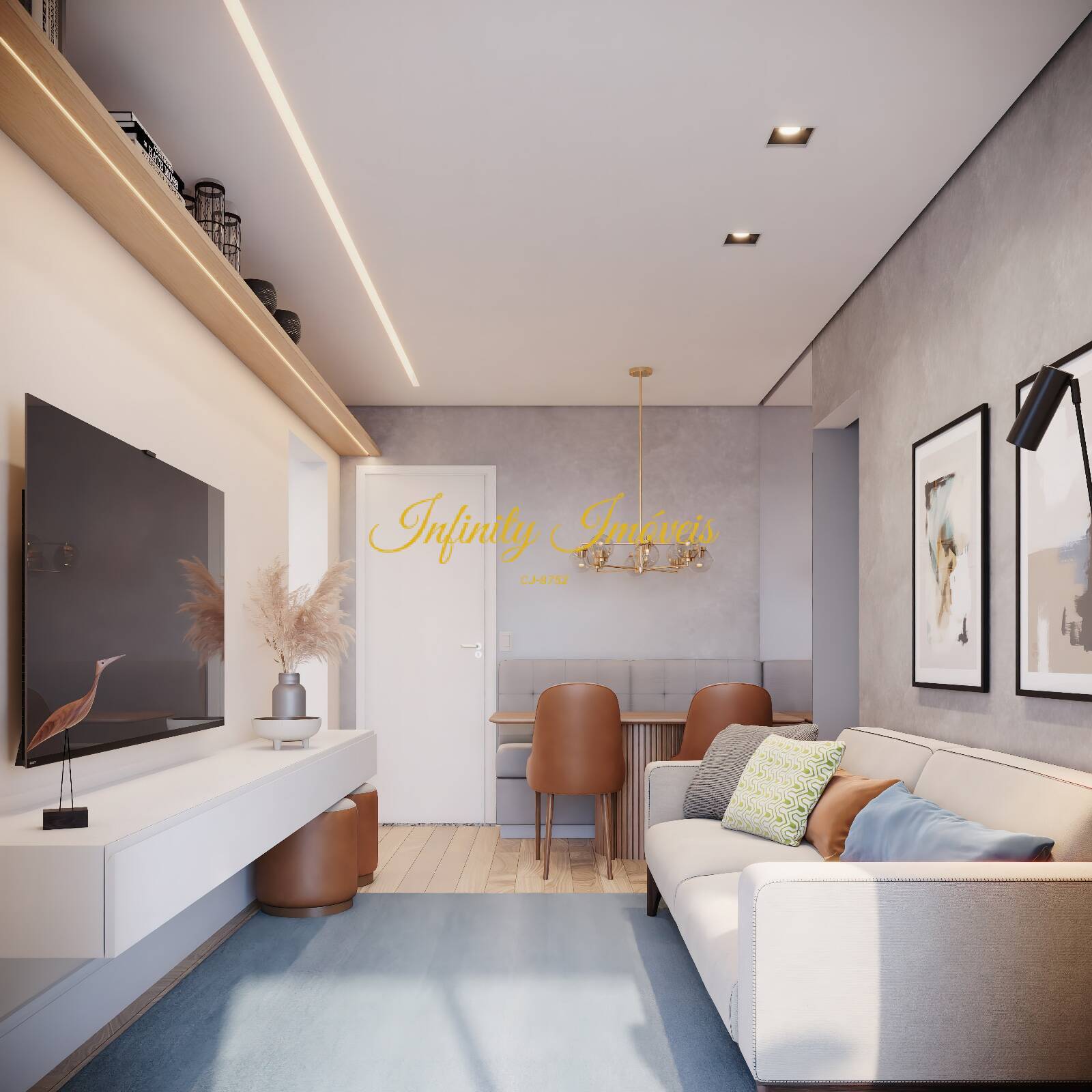 Apartamento, 2 quartos, 57 m² - Foto 2