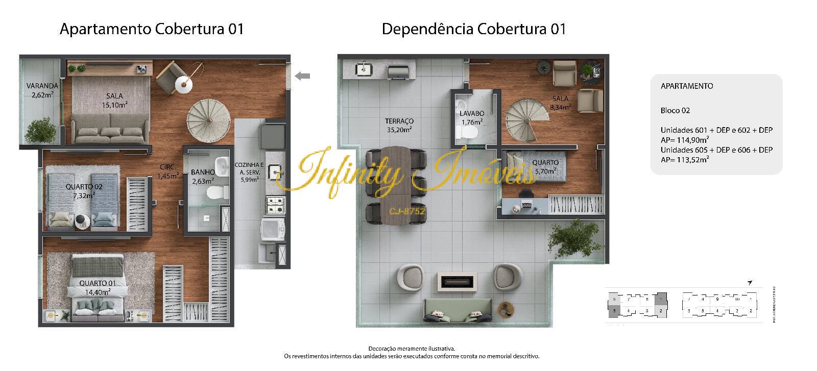Apartamento, 2 quartos, 57 m² - Foto 22