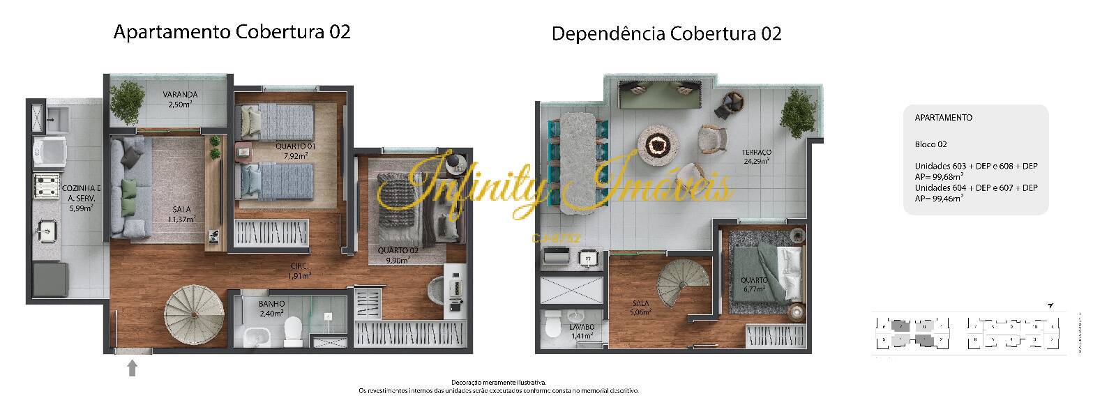 Apartamento, 2 quartos, 57 m² - Foto 23