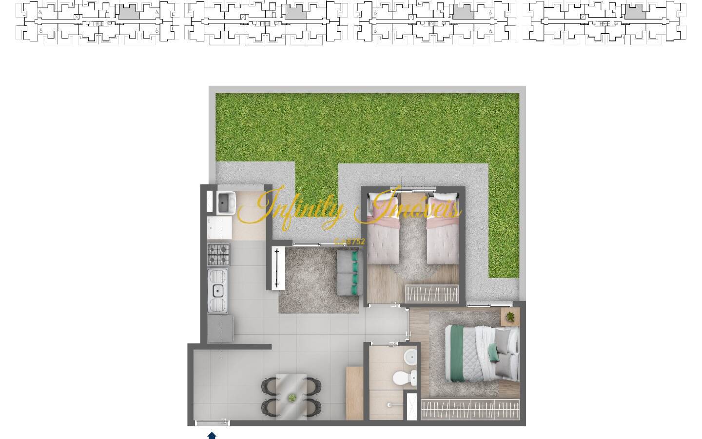 Apartamento, 2 quartos, 41 m² - Foto 24